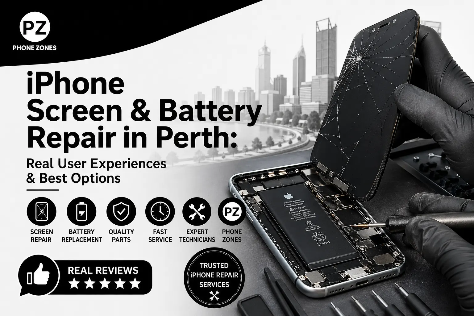 iPhone Screen & Battery Repair