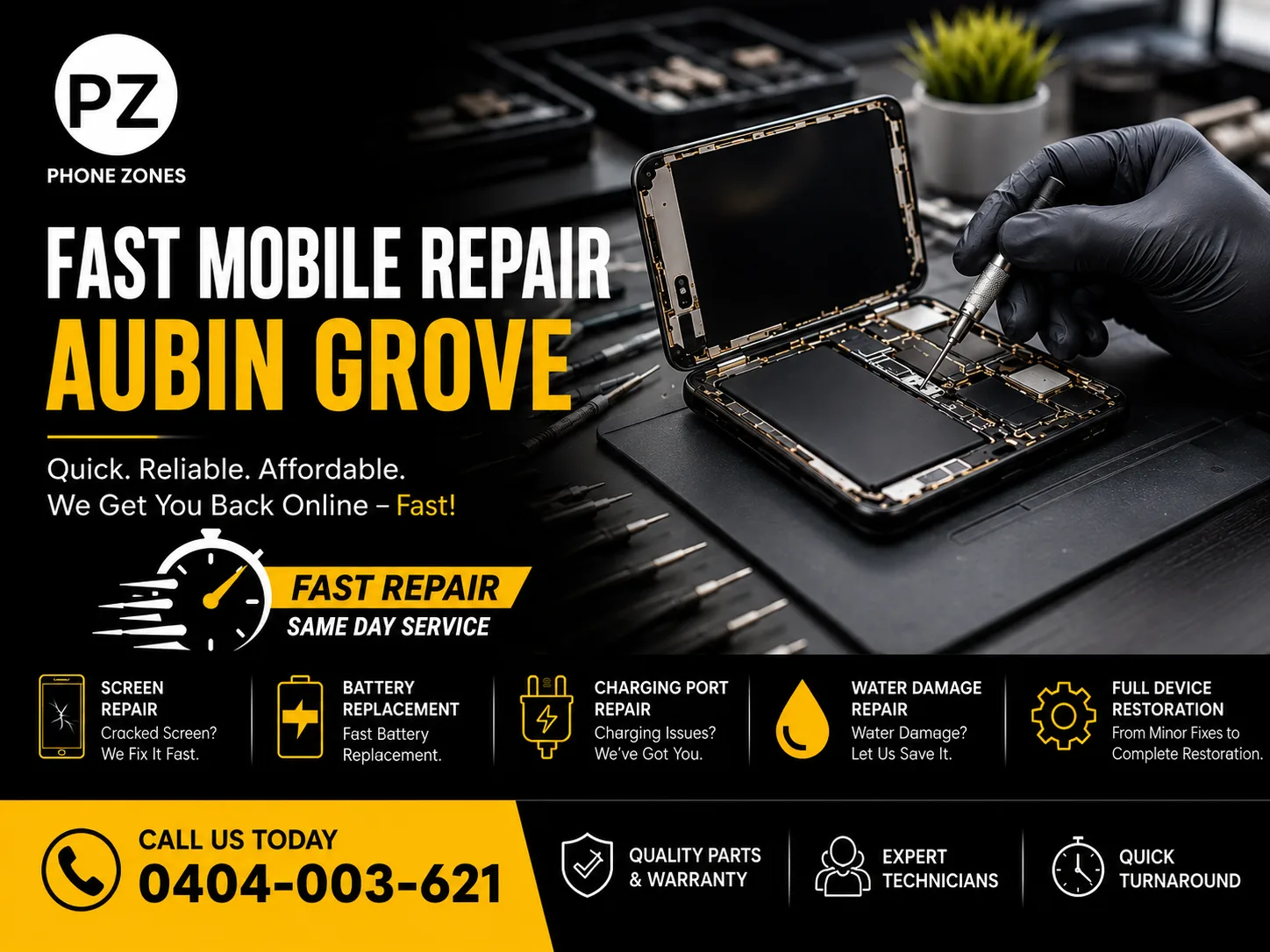 Fast Mobile Repair Aubin Grove