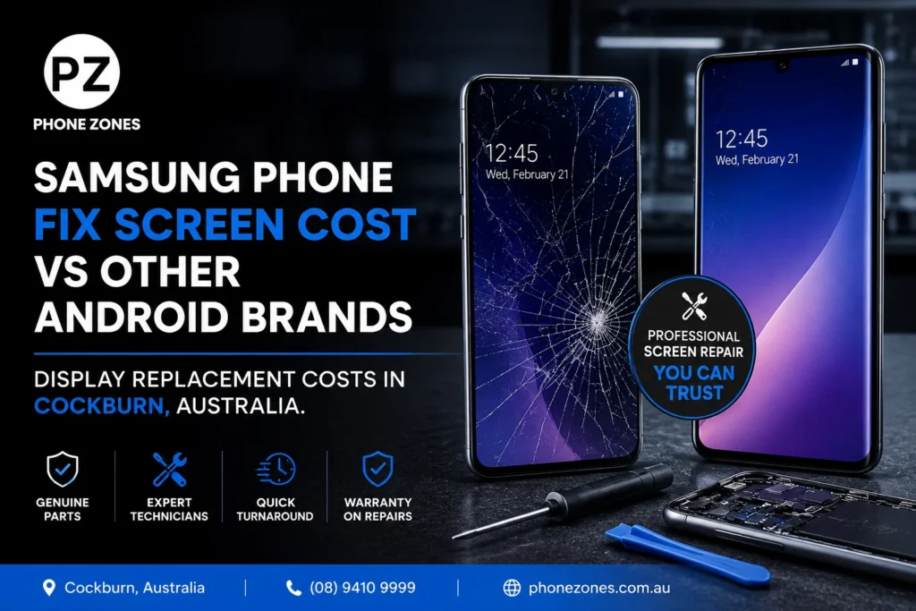 Samsung Phone Fix Screen Cost in Cockburn | Phonezones
