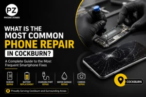 What is the most common phone repair in Cockburn