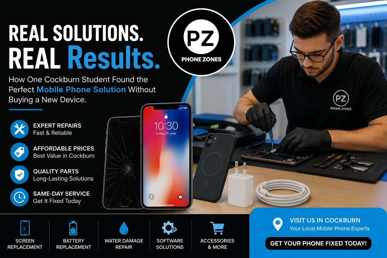 How a Cockburn Student Fixed Her Phone Without Buying New