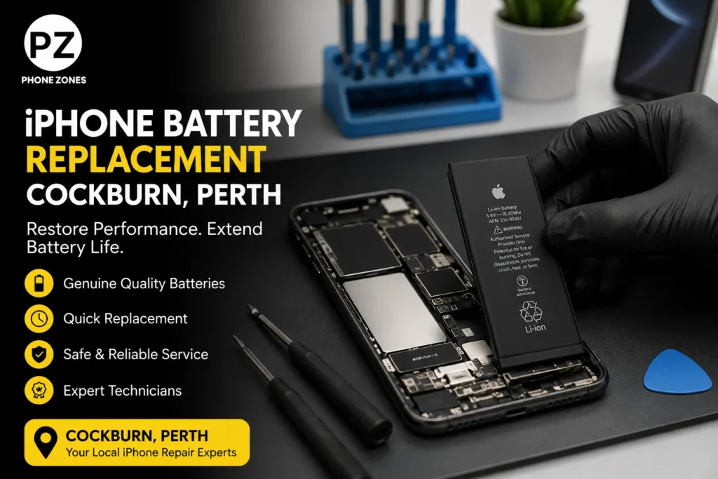 iPhone Battery Replacement Cockburn, Perth | Phonezones