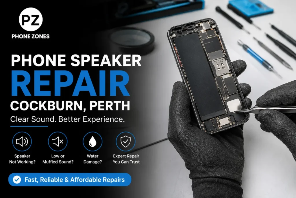 Phone Speaker Repair Cockburn, Perth: Common Problems, Causes & Repair Solutions